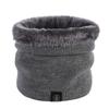 Autumn and winter new solid color pullover warm neck cover couple knitted wool scarf winter scarf