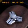 Stainless Steel Metal Hand Spinner Anti-anxiety EDC Fidget Toy for Adult Children Creative Metal Triangle Stress Relief Toy