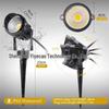 Outdoor Waterproof LED Garden Spike Spotlight for Path, Lawn, and Courtyard Lighting