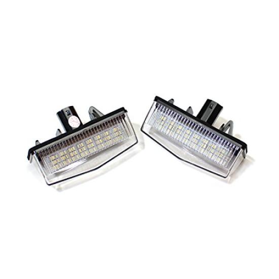 

Prius 30 Series 40 Series Compatible LED License Plate Lights of Custom Parts & (Set 2)