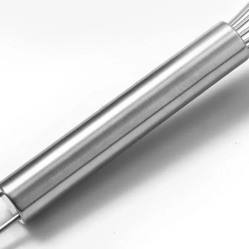 10 Inch Handheld Household Stainless Steel Egg Mixer, Manual Egg Beater, High-quality and Durable Baking Tool Practical