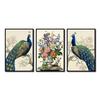 Luxurious Retro Elegant Peacock Poster Bouquet Picture Canvas Painting For Living Room Home Wall Art Aisle Modern Decor