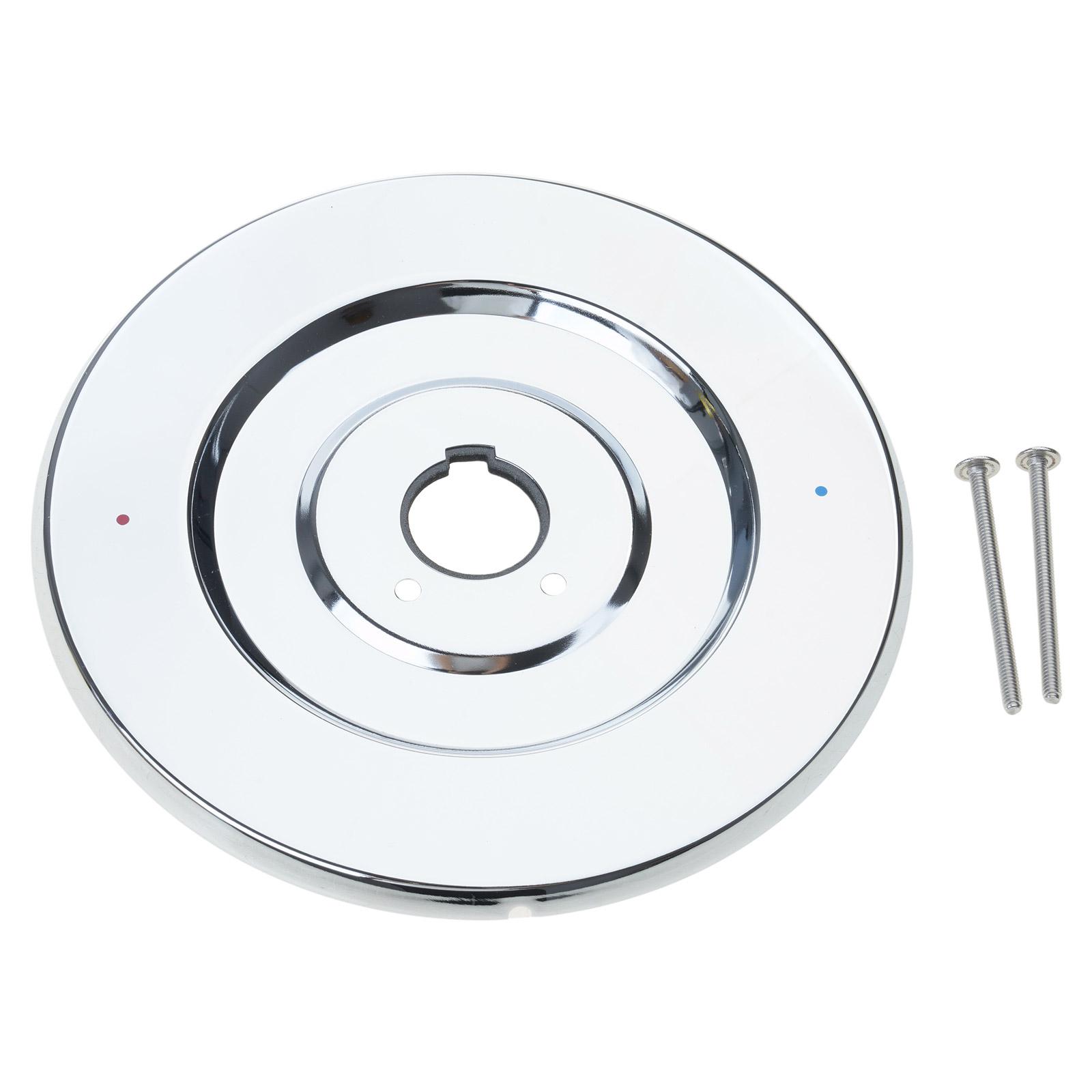 

Practical Shower Handle Cover Plate Craft of Stainless Steel for Handle Tub Faucets and Escutcheon Replacement Hardware