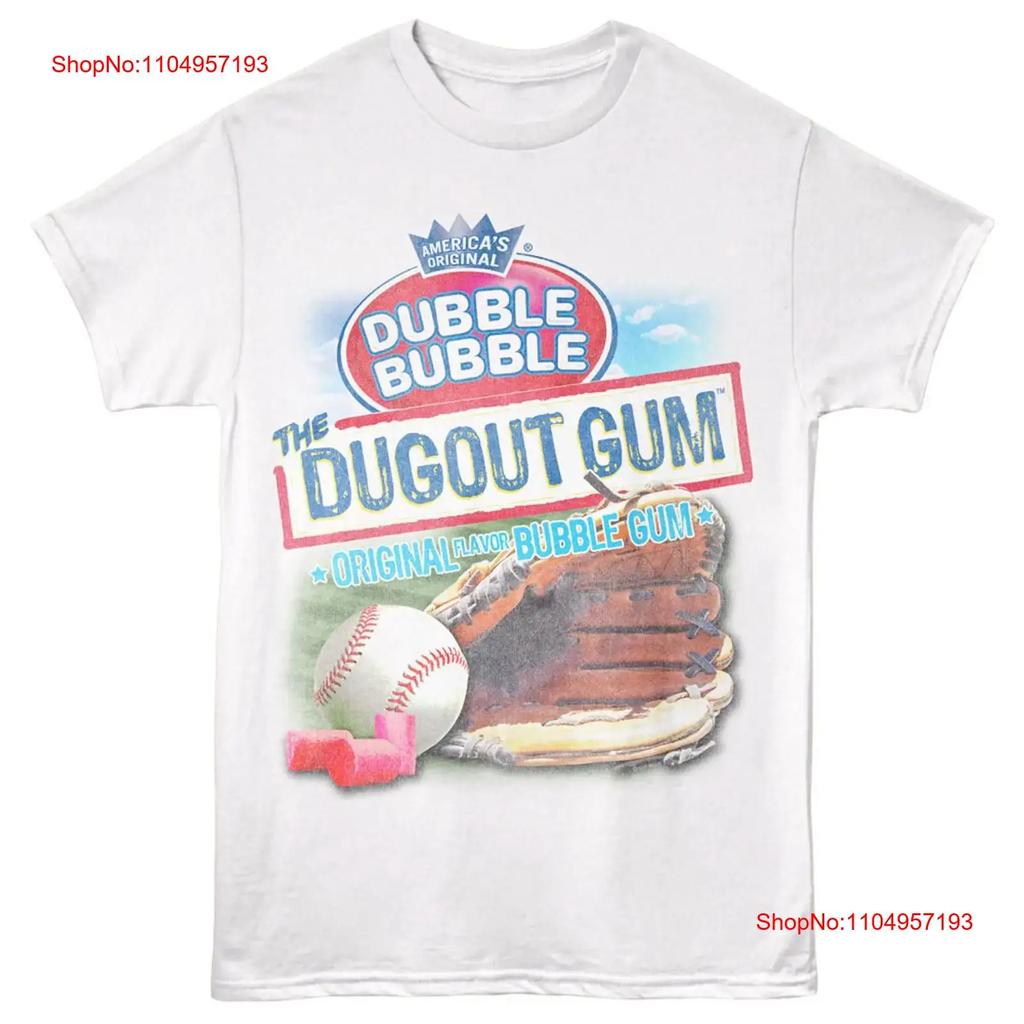 Tootsie Roll Candy Double Bubble The Dugout Gum Original Flavor Mens T Shirt vintage Washed streetwear Unisex Casual