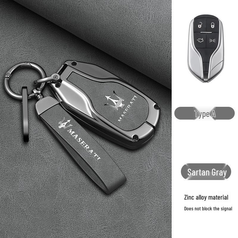 Maserati Levante/Ghibli Premium Key Case with Metal Shell