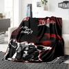 1pc Korn Are You Ready? Soft Flannel All-Season Throw for Home, Office, Outdoor UseDurable Comfort  100509
