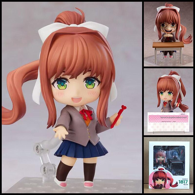 Doki Doki Literature Club Q Versie Monika 1817 Yuri 2283 Sayori 2250 Natsuki 2077 Speelgoed Ornament Spel Periferie Verzamelaar Cadeau