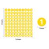 100Sheets Self-adhesive Consecutive Number Stickers 1-100 Clothing Size Label  School/Office