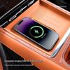 Compatible with 26 Deepal S07 Models: Center Console Silicone Storage Box Organizer for Car Interior Modification.