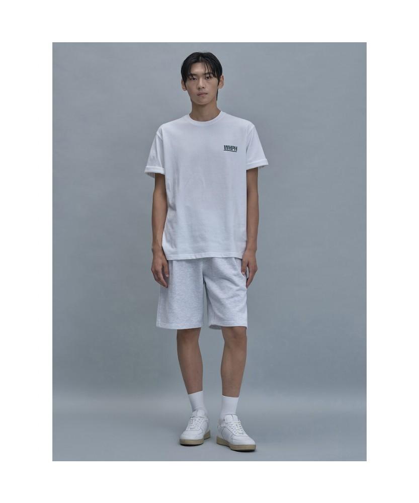SHIFT.G Whph Wide Sweat Shorts Light Gray