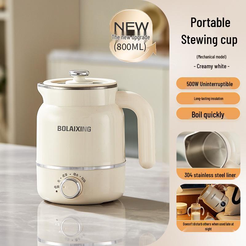 

Portable Electric Travel Kettle with Constant Temperature - Multifunctional Heating and Boiling Cup Gift Set Gift Box Set