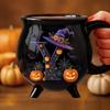 12oz Hrnek čarodějnický kotlík Personalizovaný Halloweenský kávový hrnek Keramický hrnek na čaj Čarodějnický lektvar Halloweenský narozeninový dárek pro ženy Nejlepší kamarádky Rodinu
