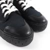 Excellent HERMES High cut sneakers Itineraire canvas black canvas Women 36 Used