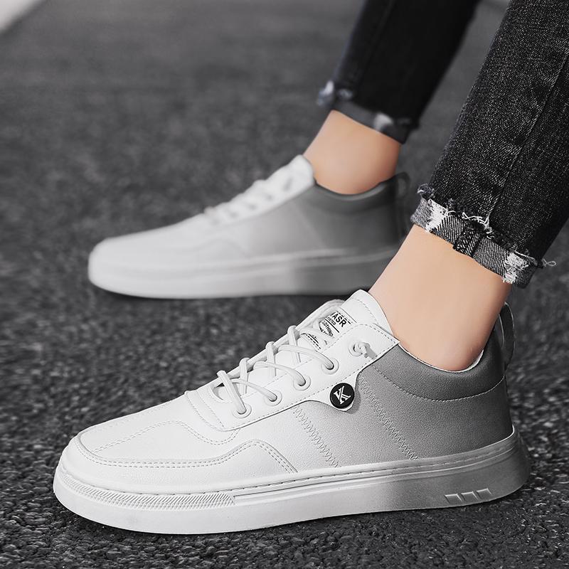 Neue Herrenschuhe Herren Allround-Casual-Trend Weiße Schuhe Herren Casual Sportschuhe Slipper Flache Schuhe Vier Jahreszeiten Herrenschuhe