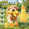 Pet Plush Toy Dog Calming Duck Companion Sleeping Duck Toys Chew Toy Durable Squeaky For Puppy Pet Teeth Cleaning Chew Pet Toy
