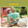 Microwaveable Double-Layer Compartmented Bento Lunch Box