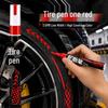 Large Capacity Waterproof Tire Graffiti Markers - Quick-Drying Oil-Based Color Pens