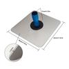 Plaster Mortar Board Holder with Soft Grip Handle Finishing Plastering Tool Plasterers Hawk for Cement Mortar Drywall