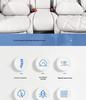 Compatible Neck and Lumbar Support for 26 Nio Models (ES8/ES6/ET5) - Car Headrest Pillow and Backrest Accessories.