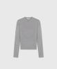 Taire Single Neck Long Sleeve Top Salty Gray