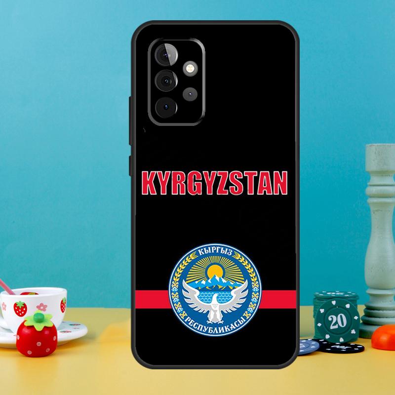 Kyrgyzstan Flag Case For Samsung Galaxy A35 A26 A16 A05 A55 A15 A32 A12 A22 A52 A54 A34 A14 A56 A36 A13 A53