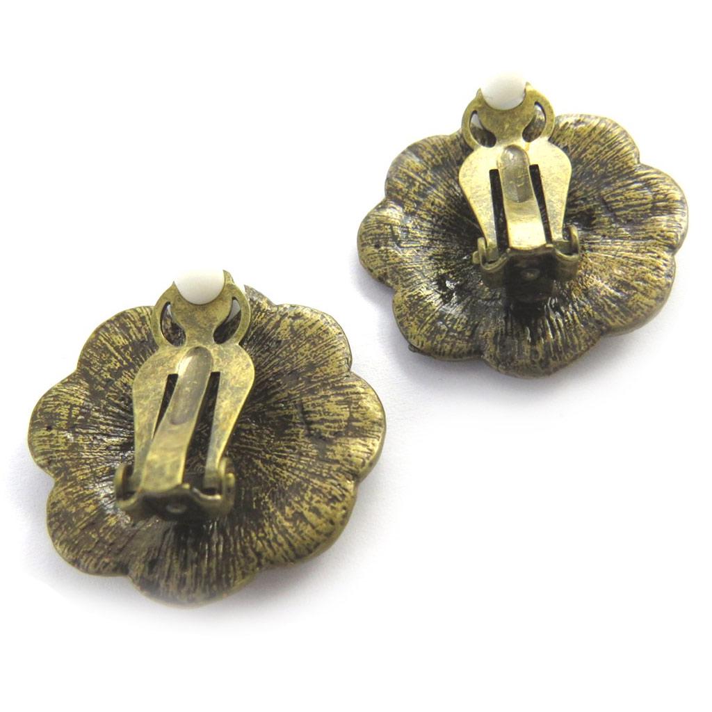 Les Trésors De Lily [M8115] - Antique Gold 'Antica' Clips