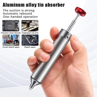 Desoldering Pump Solder Sucker Anti-Skid Solder Suction Large Tin Remover  Electric Solder Iron