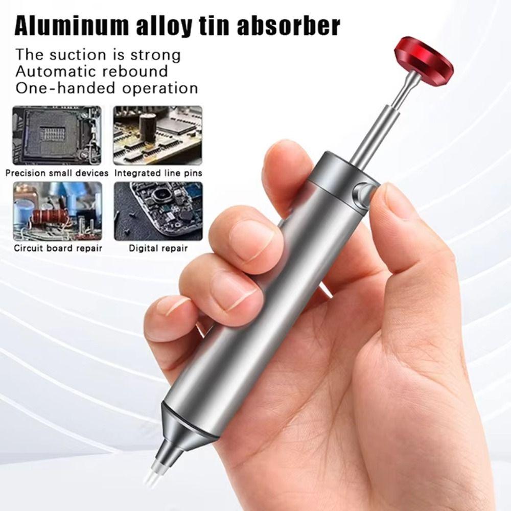 Desoldering Pump Solder Sucker Anti-Skid Solder Suction Large Tin Remover Electric Solder Iron
