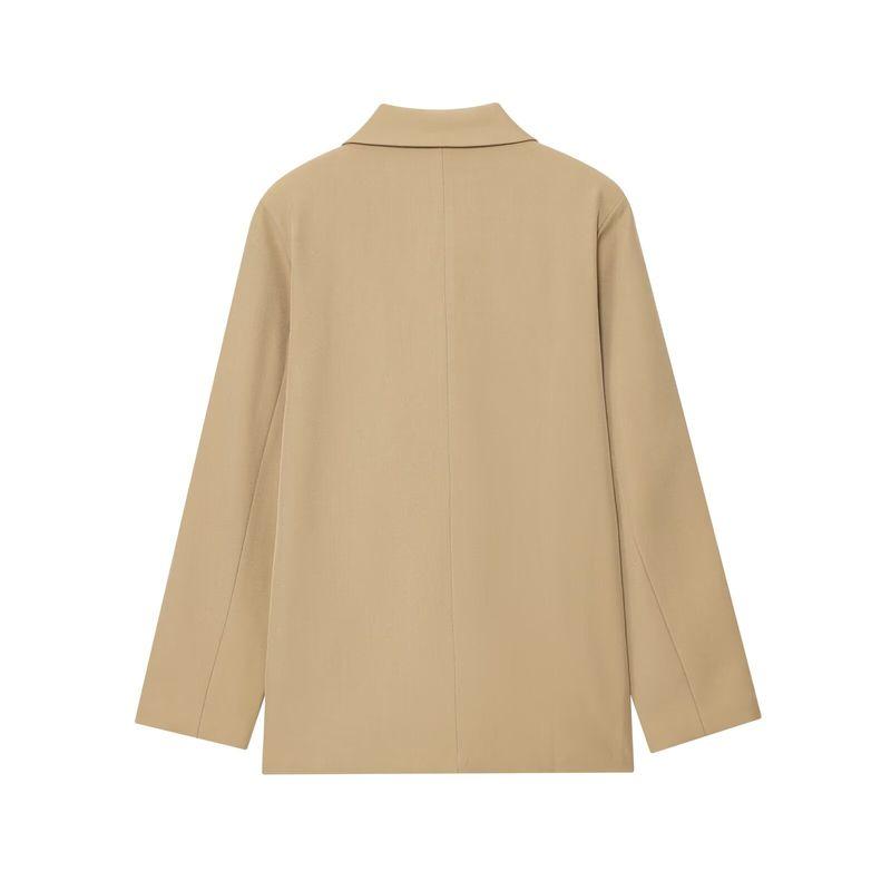 Araltay New Arrival Women's Clothing Fashion Style Fashion All-Match Minimalist Casual Solid Color Waist Tight Profile Suit Outwear