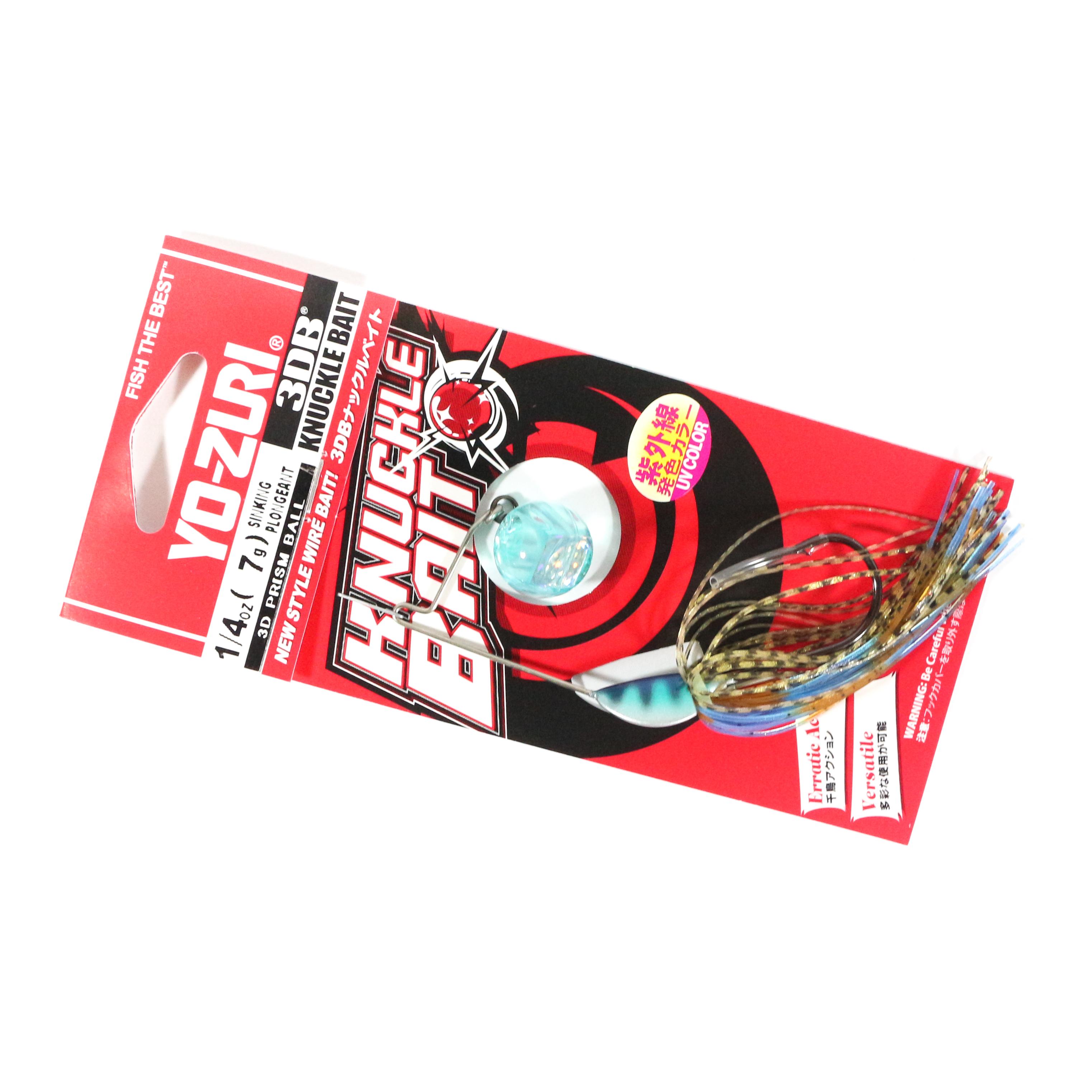 

Yo Zuri Duel 3DB Knuckle Bait Spinnerbait 1/4 oz Sinking Lure R1327-BG (2473)