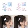 Resin Hair Clip Assortment Handcrafts Pins DIY Set for DIY Decorating
