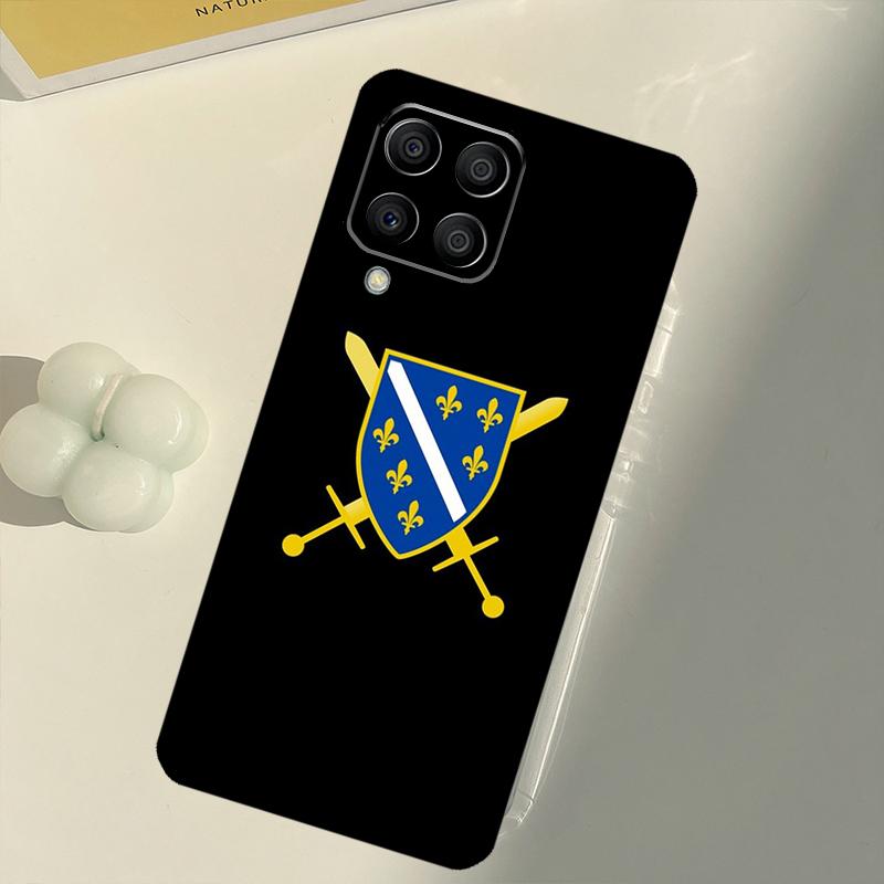 Bosnia Flag For Samsung Galaxy M31 M16 M11 M21 M13 M33 M35 M53 M55 M15 M14 M34 M54 M12 M32 M52 M06 Case