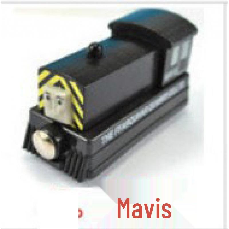 Magnetic Thomas the Tank Engine Wooden Train Set with Cake Party Decorations