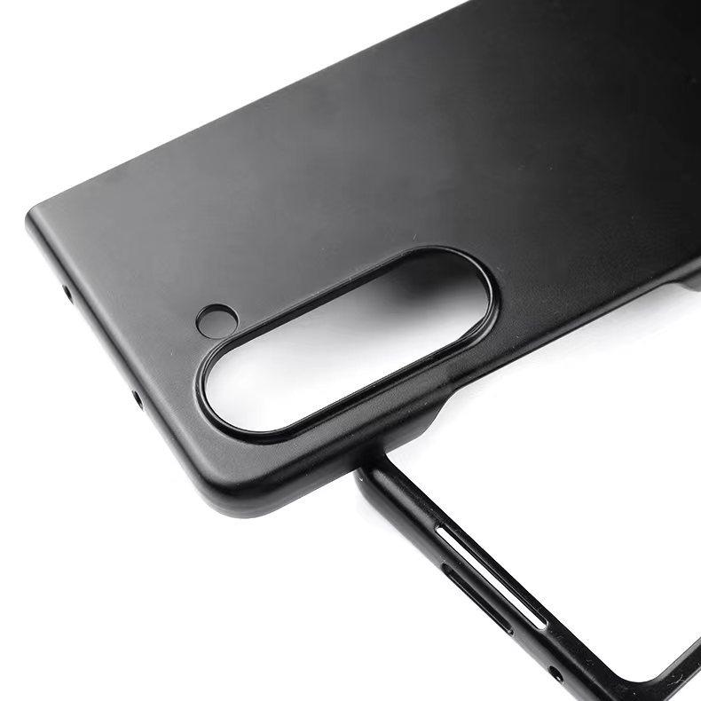 Applicable GalaxyZ FOLD5 folding screen mobile phone case single bottom matte PC anti-drop Samsung Z Fold5 protective case