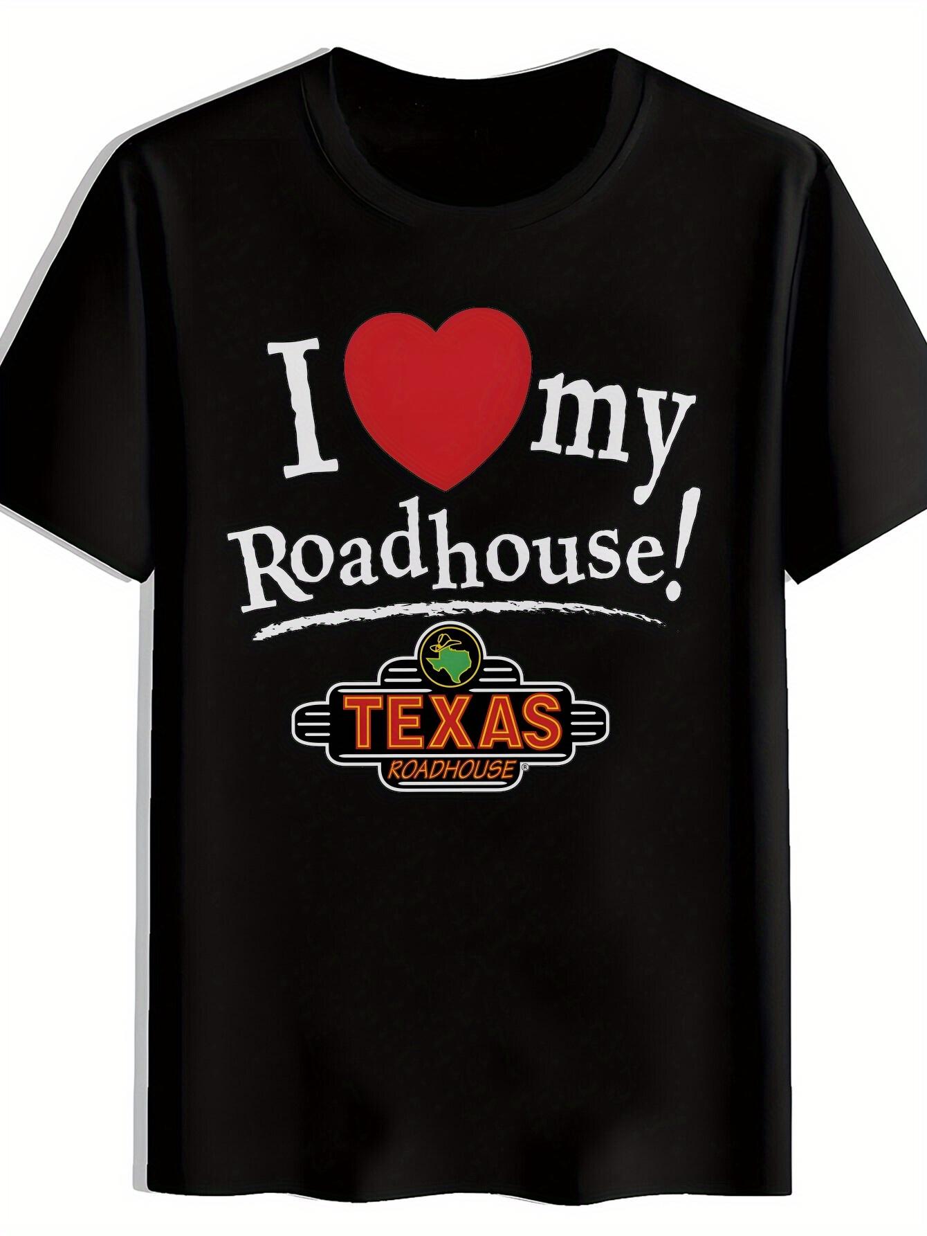 T-shirt Summer Casual Round Neck Letter M