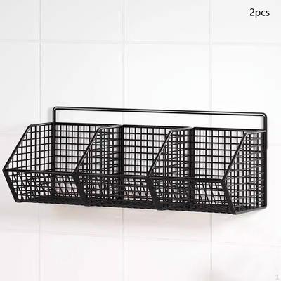 2 Stück Hängender Wandorganizer Minimalistischer Obstkorb Schrankaufbewahrung