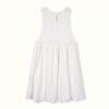  Olivan  Flower Point Dress  White 