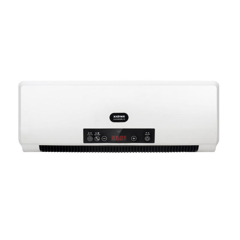 Modern Wall-Mounted Air Conditioner & Heater for Home - Energy-Saving Portable Fan & Hot Air Blower