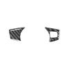 Hot Interior Mouldings For Mercedes Benz W205 C180 C200 C300 C GLC Class Carbon Fiber Headlight Switch Knob Trim Frame Sticker C