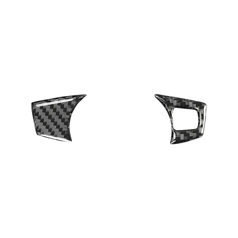 Hot Interior Mouldings For Mercedes Benz W205 C180 C200 C300 C GLC Class Carbon Fiber Headlight Switch Knob Trim Frame Sticker C