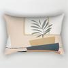 30x50 Nordic Abstract Geometric Splicing Leaf Plant Print Pillowcase Modern Fashion Polyester Cushion Cover Sofa Home Decor