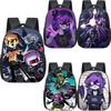 Murder Drones Anime Backpack for Boys Girls Cartoon Schoolbag Kindergarten Bags Waterproof Bookbag Kids Back To School Gifts