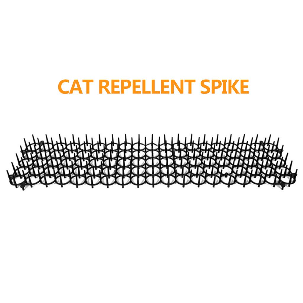 10 bucăți covorașe repellente + 10 bucăți unghii în formă de U Bandă pentru înțepături de grădină Dig Stop Pisică pentru câini