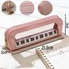 Large Capacity PVC Transparent Pencil Bag Sweet Pen Organizer  Award Gifts
