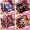 Anime Jibaku Shounen Hanako Kissenbezug Weicher Plüschstoff Beidseitig Bedruckter Kissenbezug Warmer Winter Sofakissenbezug