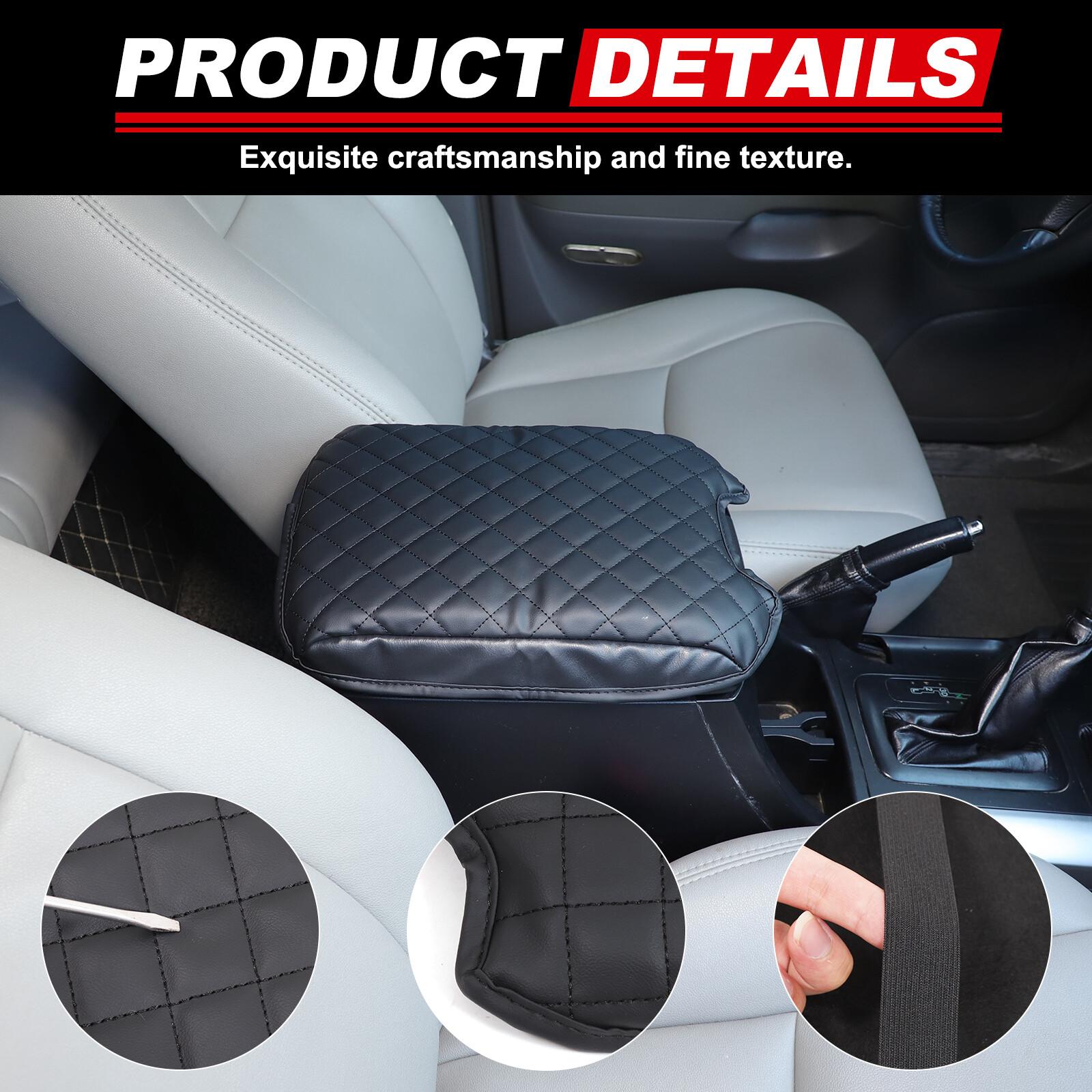 Armrest Cushion Cover Center Console Box Pad Cover For Toyota Prado FJ120 03-09