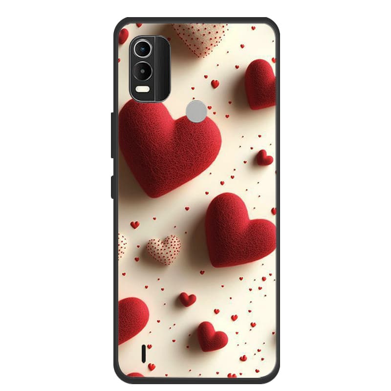 For Nokia C21 Plus Case Phone Cover Coque Black Silicone Soft Back Cover Case For Nokia G21 / G11 / C21 Plus Case C21Plus Funda