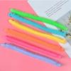 6Pcs Novelty Funny Colorful Alpaca Lala Le Bracelet Stress Relief Sensory Toys Decompression Noodle Stretch Rope Toy Autism Gift