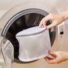 White Lingerie Laundry Bag with Zipper, Honeycomb Mesh Bra Washing Bag - Effectively Filters Impurities, Bras, Underwear, Socks, Stockings