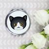 Manx - pocket mirror for a purse by Art-Dog